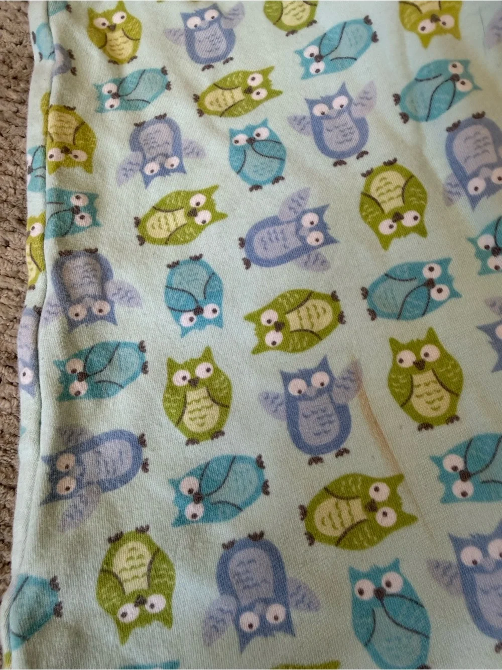 HALO SleepSack Wearable Blanket Owl Print Small 0–6 Months Sleep Bag